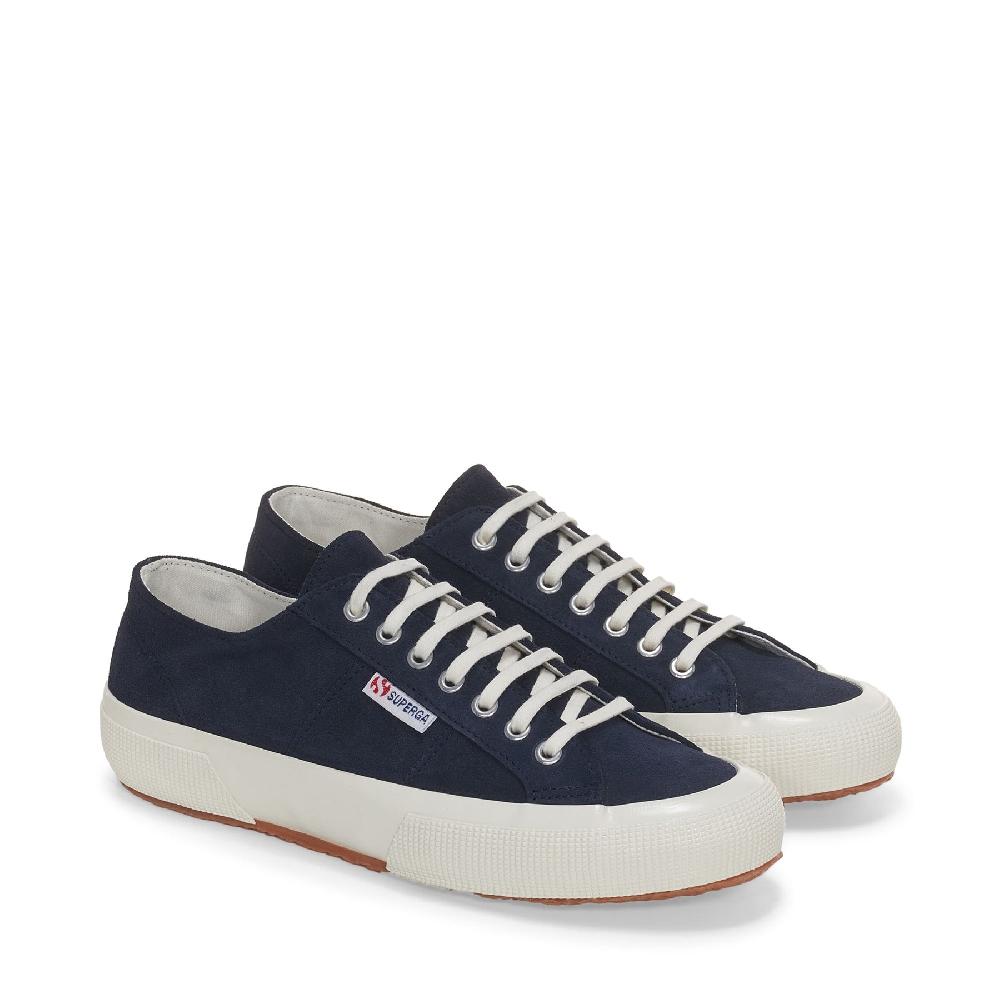 Superga 2750 OG SUEDEBLUE NAVY-FAVORIO Consegna Veloce