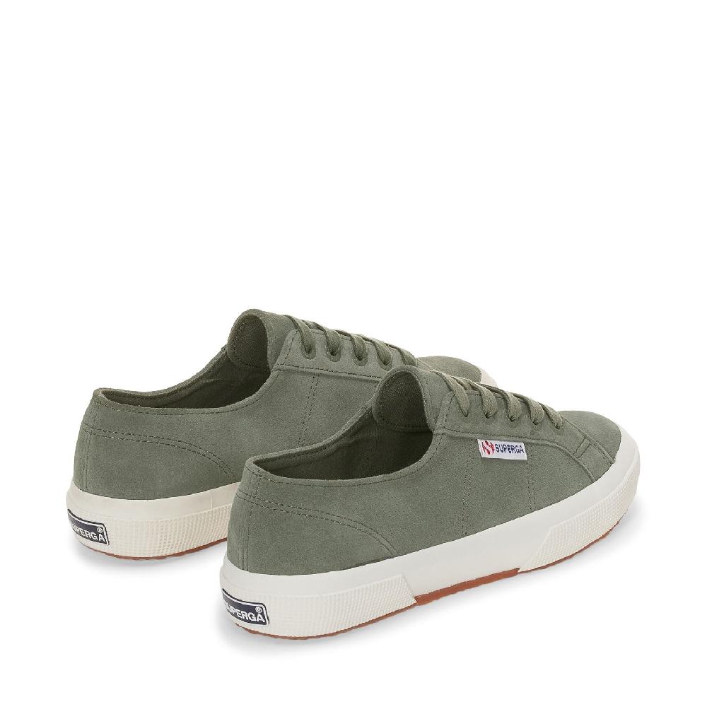 Superga 2750 SUEDEGREY GREENISH-FAVORIO Prezzo Ridotto
