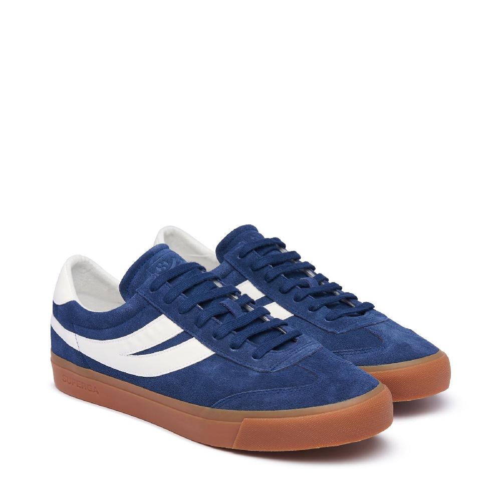 Superga 4834 CLUB S SWALLOW SUEDENAVY-GUM Presa