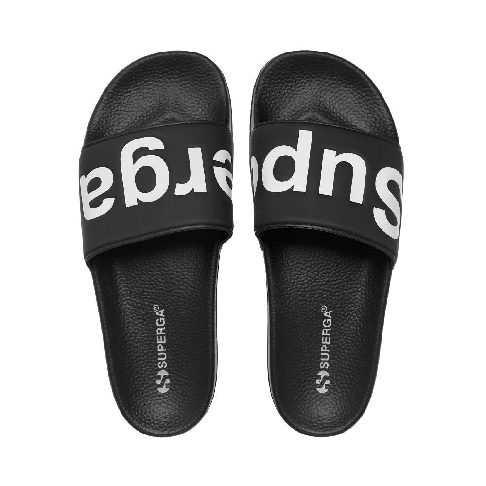 Superga 1908 SLIDES POLYSOFTBLACK-WHITE I Più Venduti