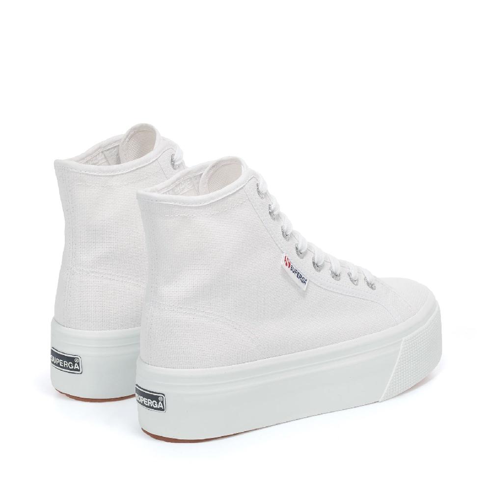 Superga 2708 HI TOPWHITE Vendite Flash