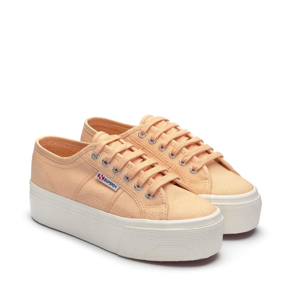 Superga 2790 PLATFORMORANGE APRICOT-F AVORIO Outlet