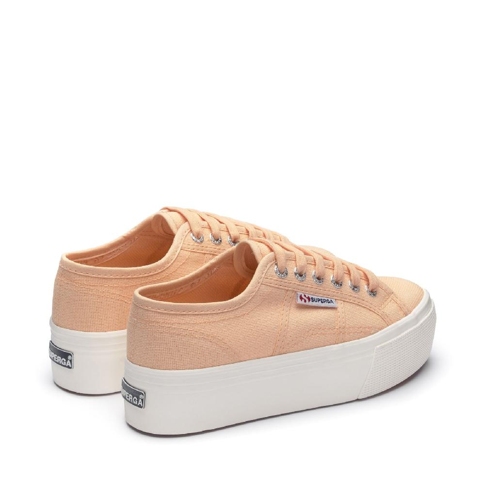 Superga 2790 PLATFORMORANGE APRICOT-F AVORIO Outlet