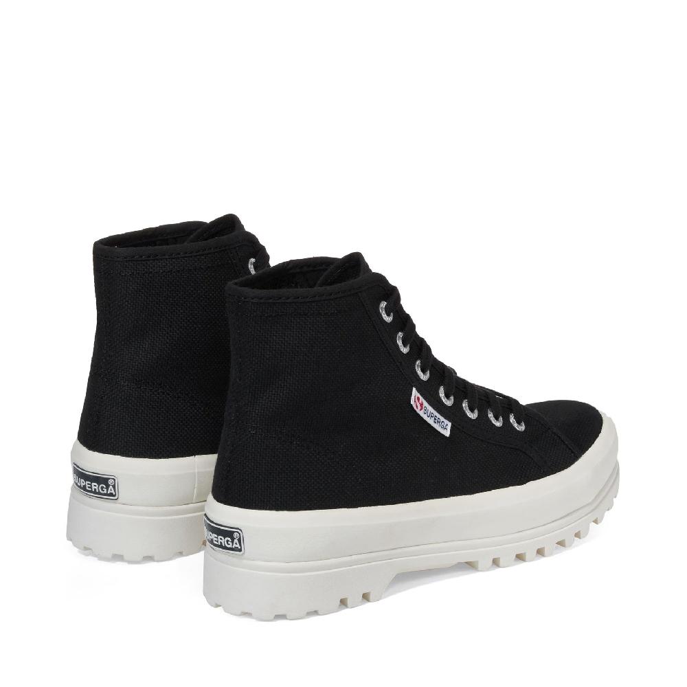 Superga 2341 ALPINABLACK-F AVORIO Saldi Di Fabbrica