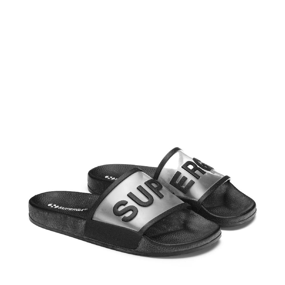 Superga 1908 SLIDES CLEAR IDENTITYBLACK I Più Venduti