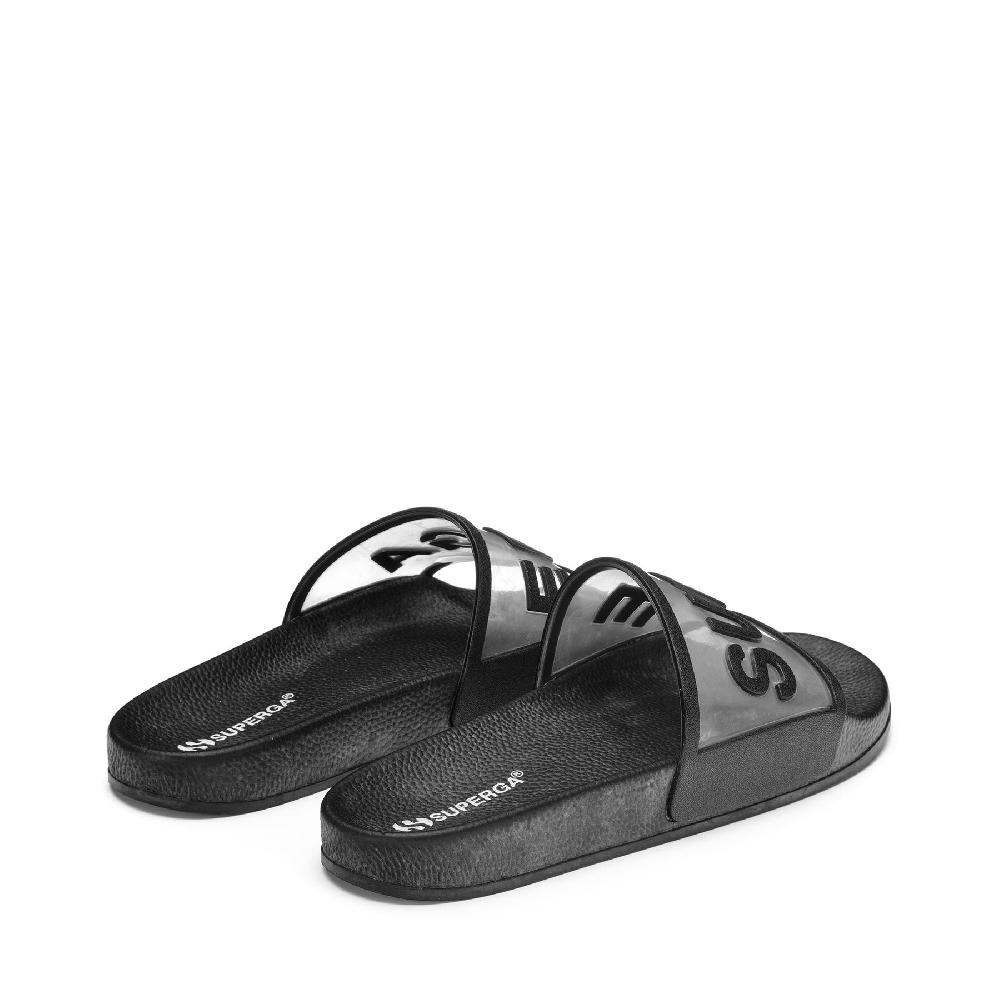 Superga 1908 SLIDES CLEAR IDENTITYBLACK I Più Venduti