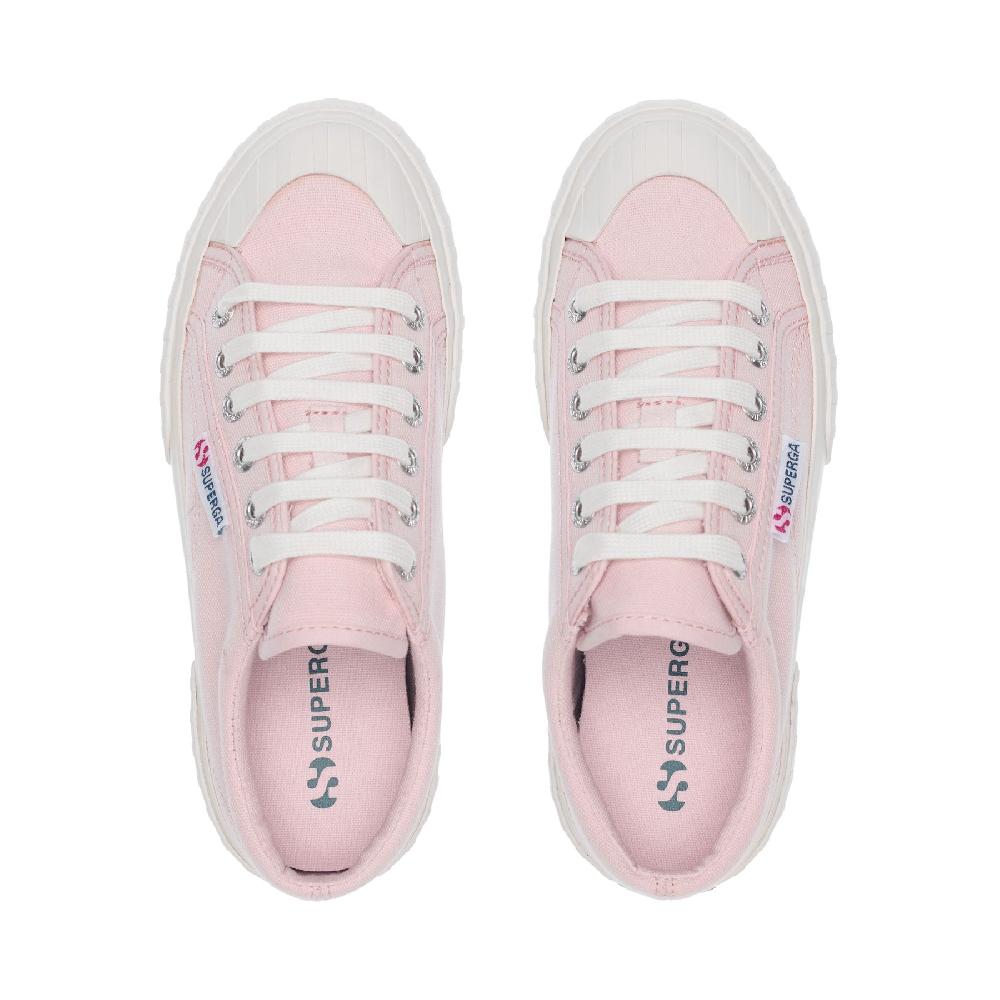 Superga 2631 STRIPE PLATFORMPINK ISH-FAVORIO Vendite Flash