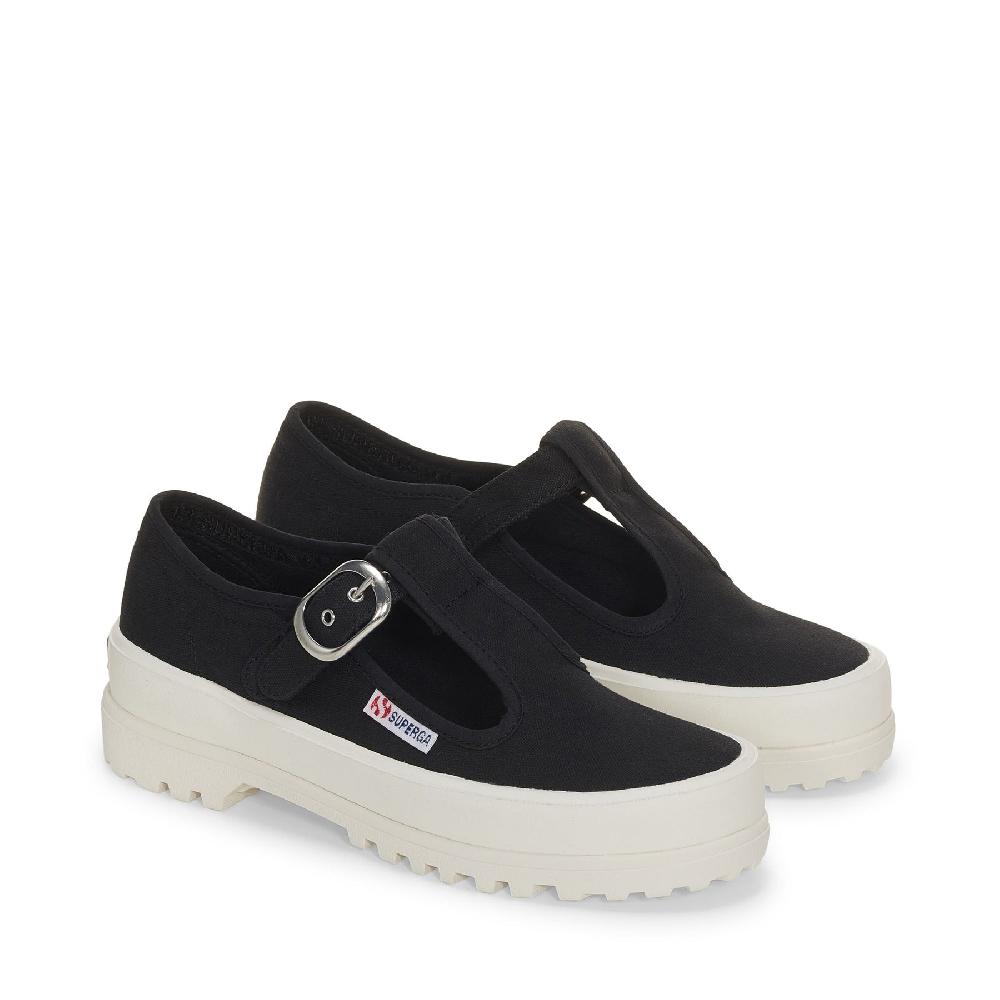 Superga 2541 MARY JANE ALPINABLACK-FAVORIO In Saldo
