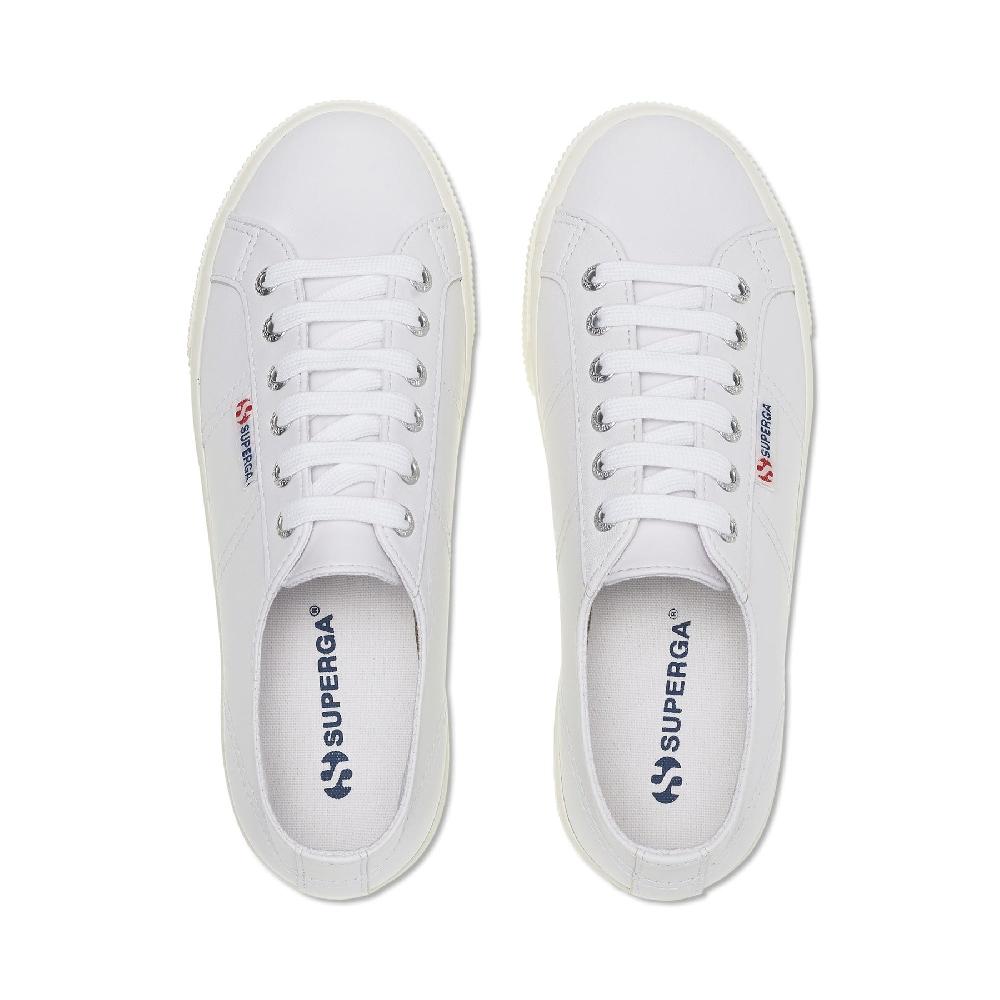 Superga 2790 NAPPAOPTICAL WHITE-SILVER-FAVORIO Negozi Online