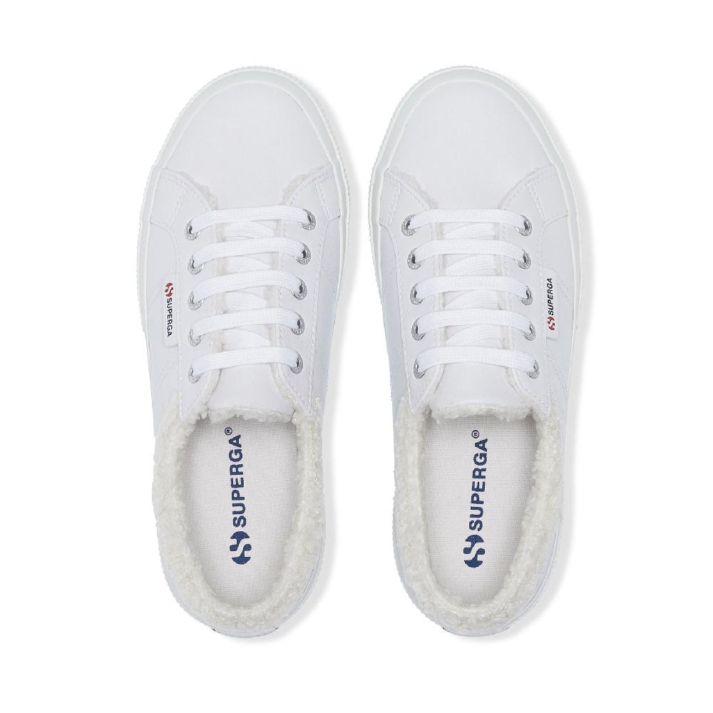 Superga 2750 VEGAN MATERIALWHITE ICE Sconto