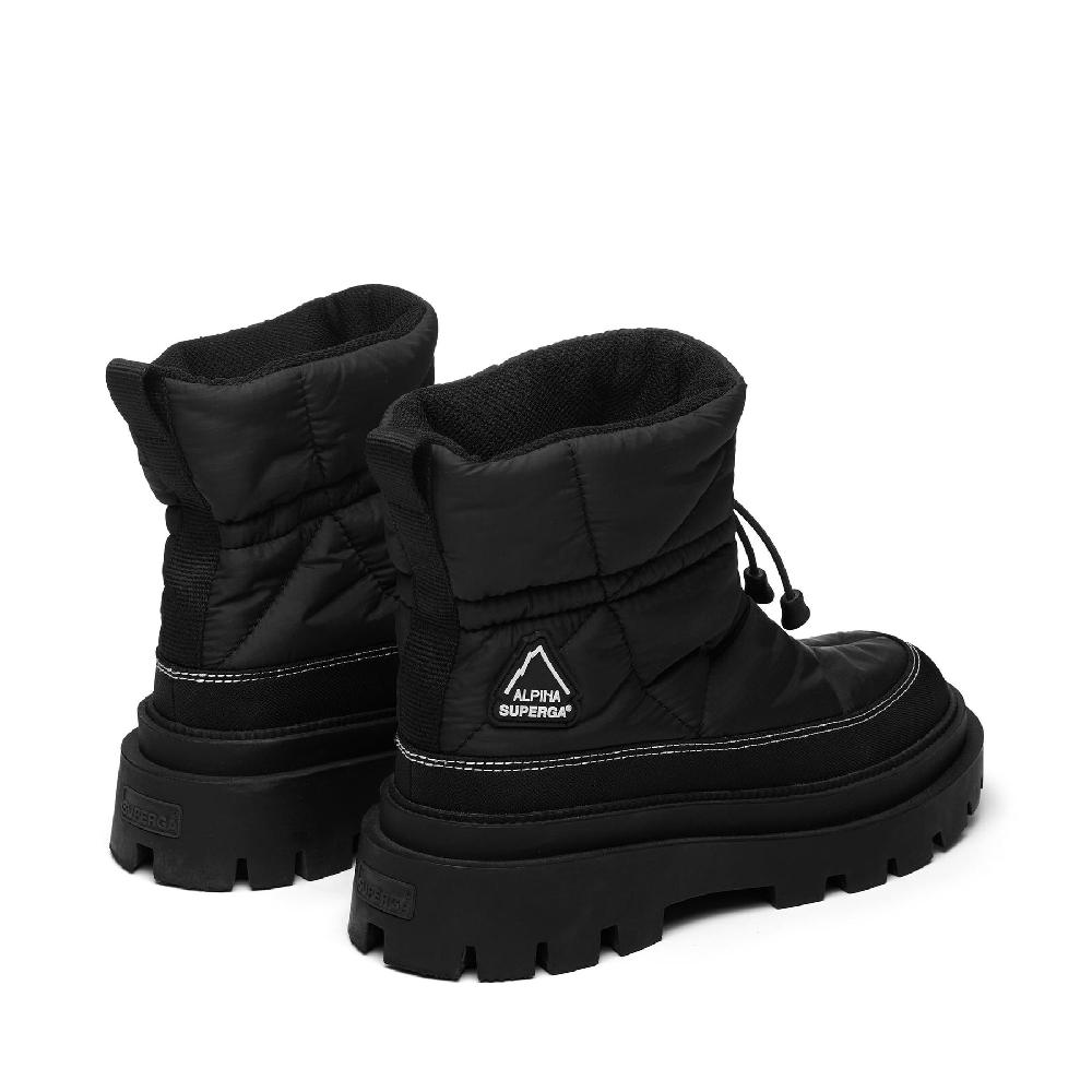 Superga 3053 ALPINA APEX PADDEDTRIPLE BLACK In Vendita