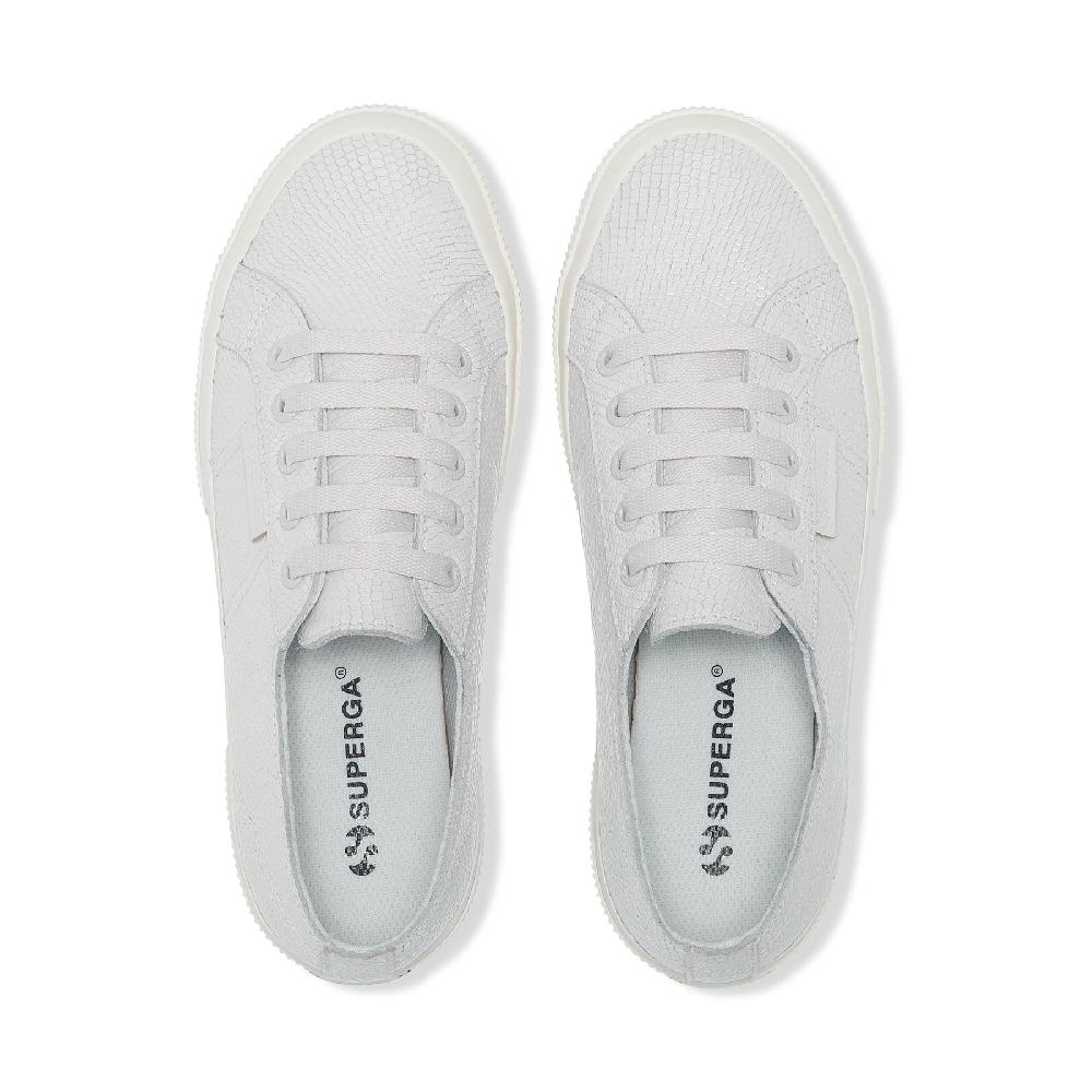 Superga 2750 SNAKE LEATHEROPTICAL WHITE Offerte