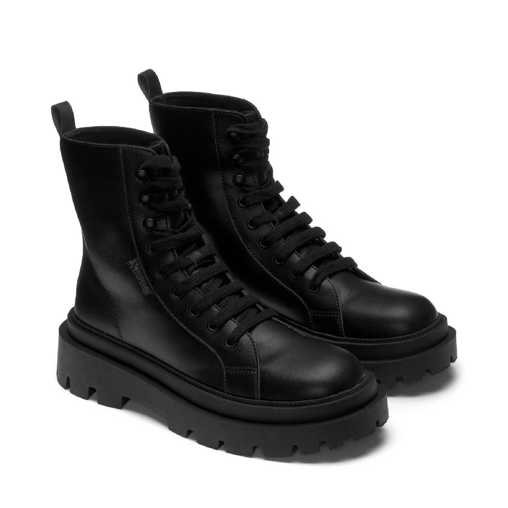 Superga 3051 ALPINA APEX HIGH VEGAN MATERIALTOTAL BLACK Promozione