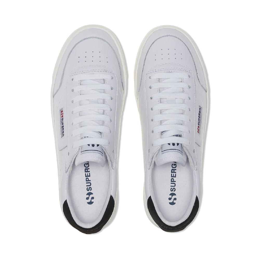 Superga 3854 COURT PLATFORMWHITE-BRISTOL BLACK-FAVORIO Soddisfazione Garantita
