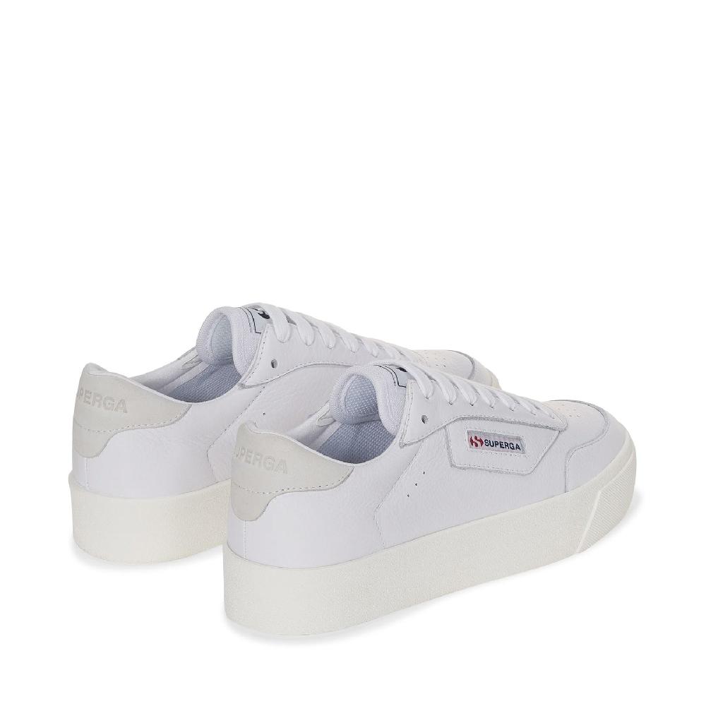 Superga 3854 COURT PLATFORMWHITE-FAVORIO Negozi Online