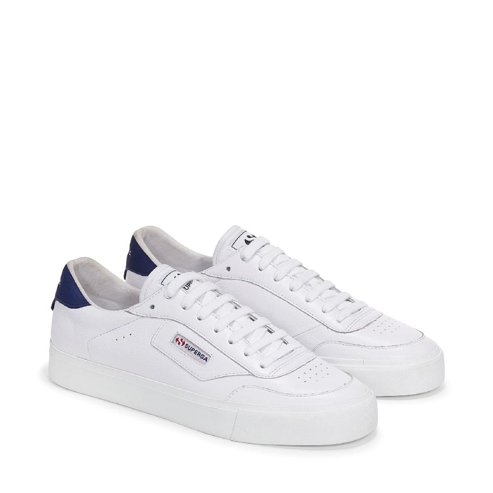 Superga 3843 COURTWHITE-BLUE SPECTRUM Fino Al -60%