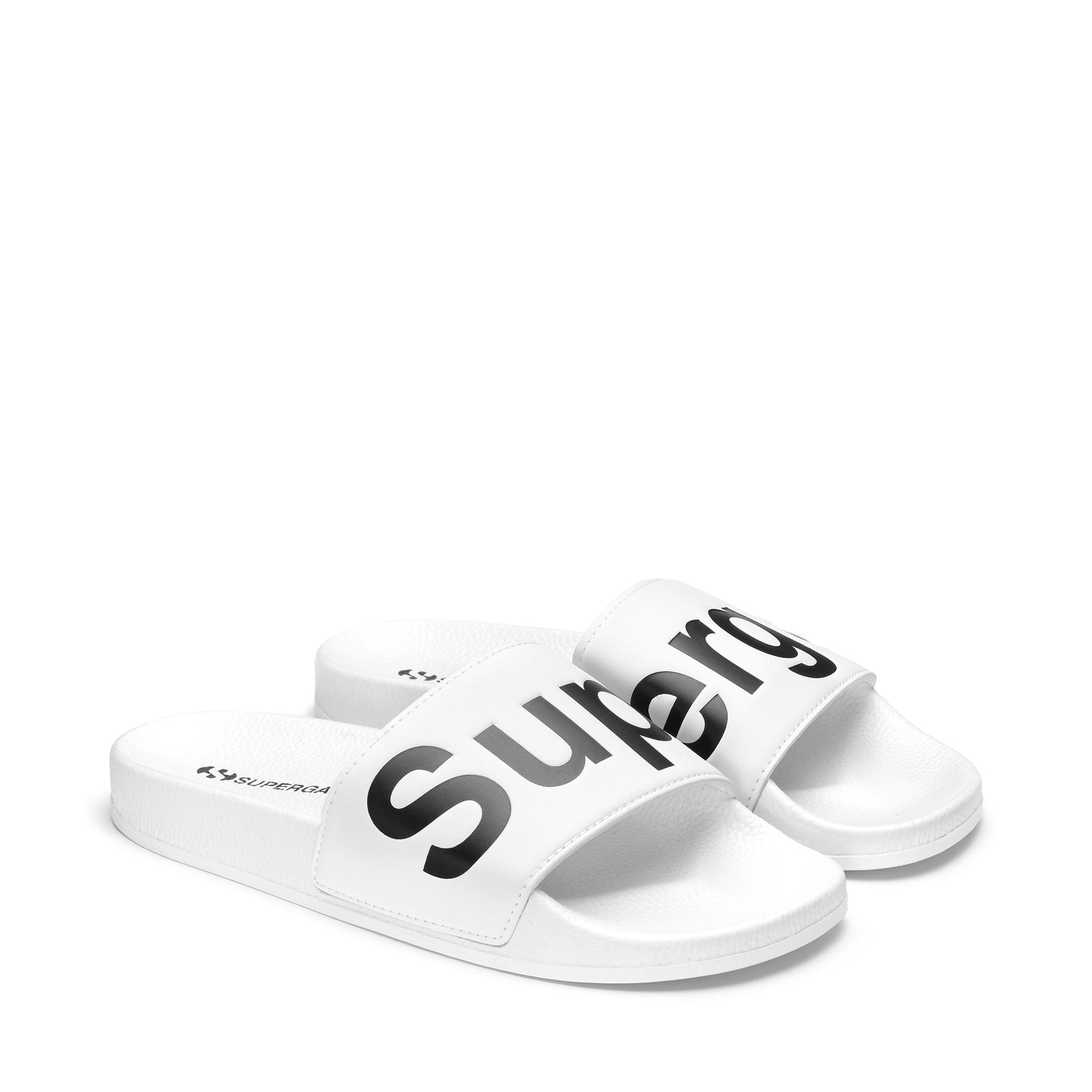 Superga 1908 SLIDES POLYSOFTWHITE-BLACK Hotsell