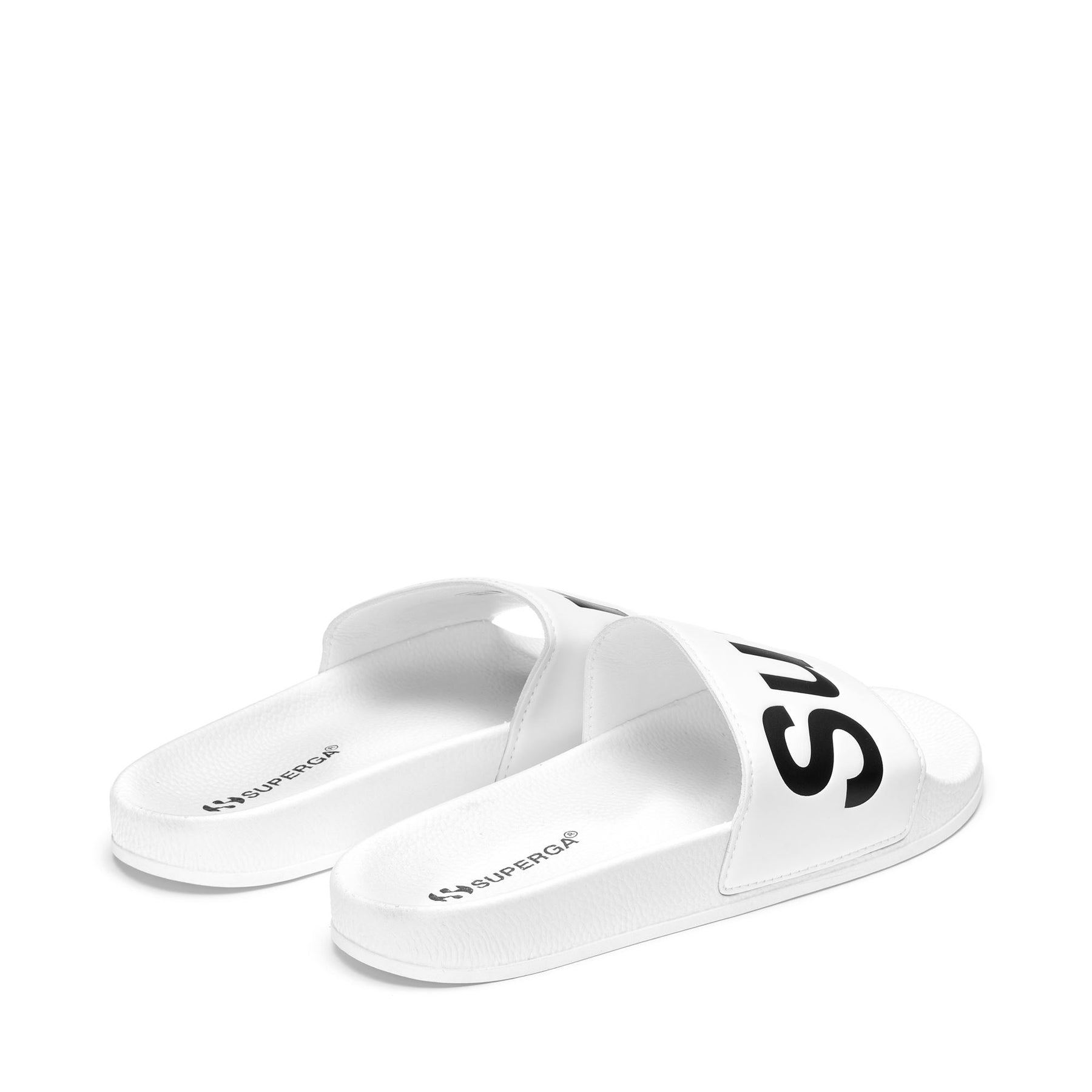 Superga 1908 SLIDES POLYSOFTWHITE-BLACK Hotsell