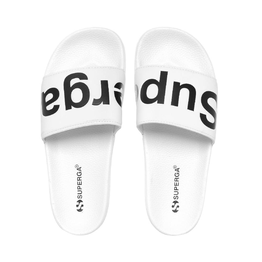 Superga 1908 SLIDES POLYSOFTWHITE-BLACK Hotsell