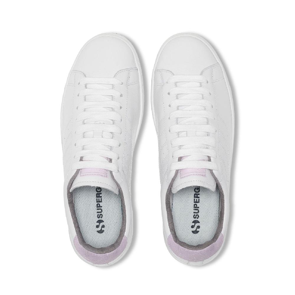 Superga 4833 LENDL MATCHWHITE-VIOLET LILLA-GREY MD Italy