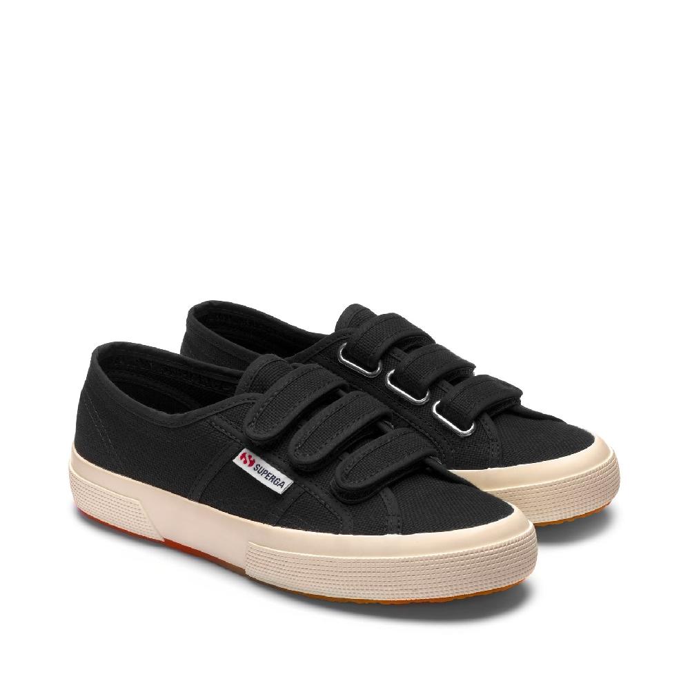 Superga 2750-COT3STRAPUBLACK Vendita