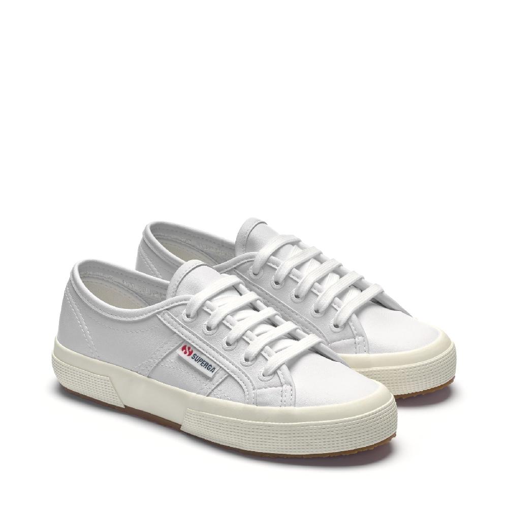 Superga 2750 VEGAN MATERIALOPTICAL WHITE-FAVORIO Spedizione Gratuita