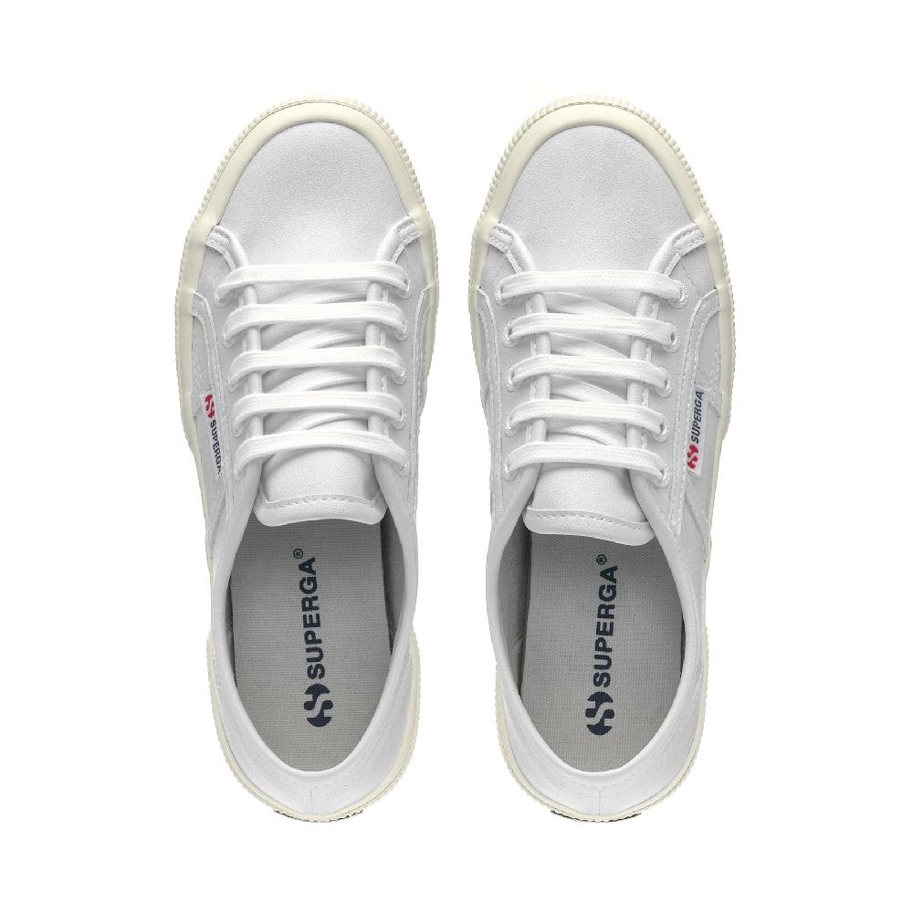 Superga 2750 VEGAN MATERIALOPTICAL WHITE-FAVORIO Spedizione Gratuita