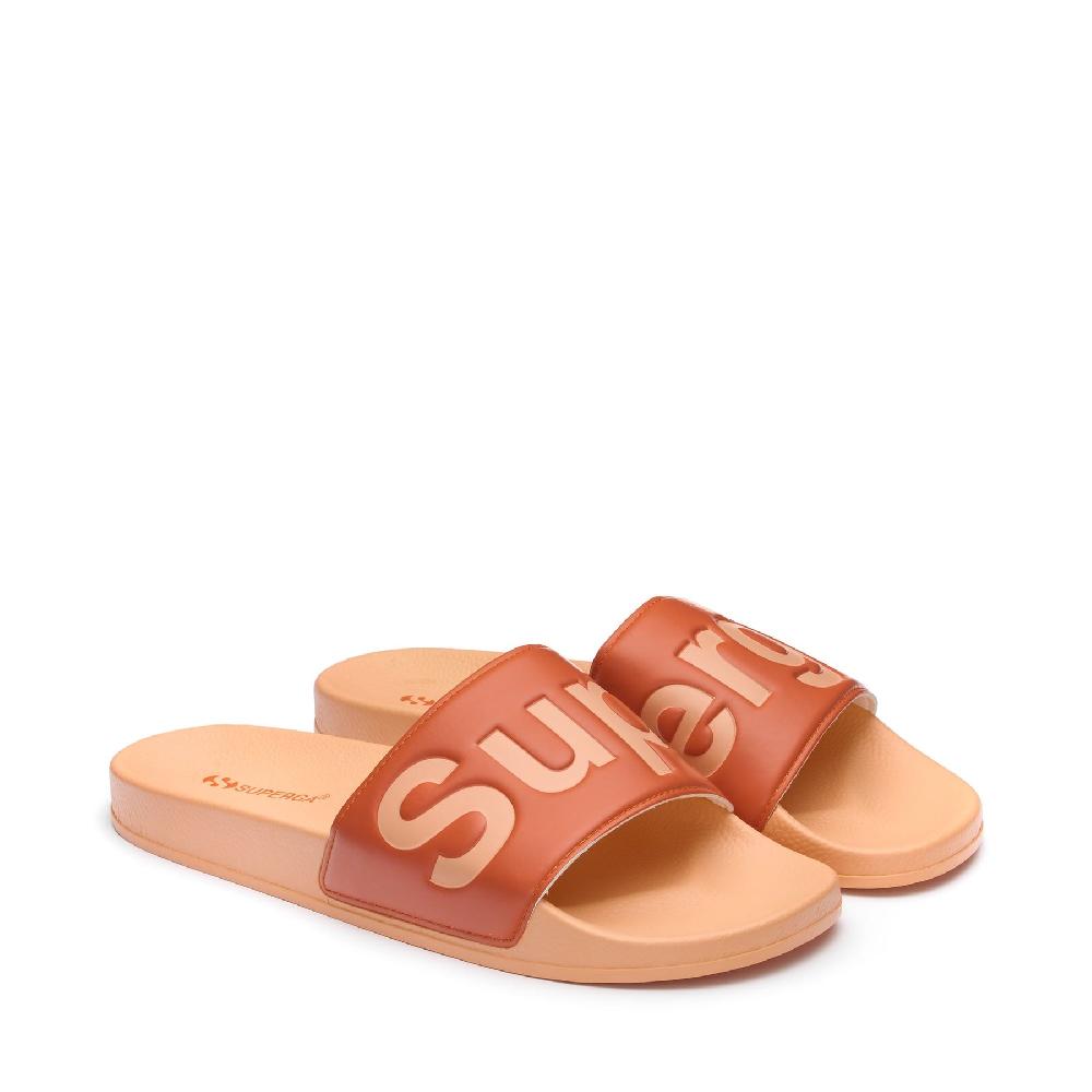 Superga 1908 SLIDES POLYSOFTORANGE MELON-ORANGE MD Soddisfazione Garantita