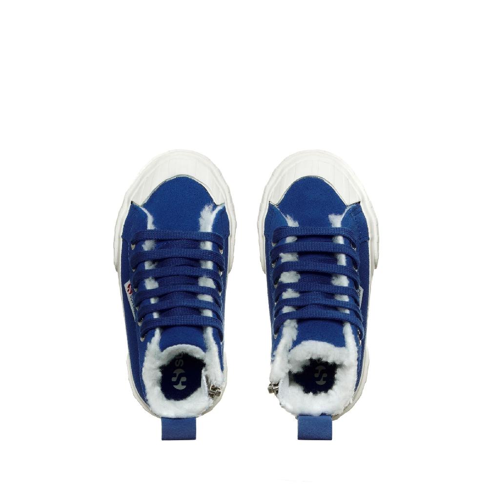 Superga 2696 KIDS STRIPE SUEDEBLUE ROYAL-FAVORIO Online