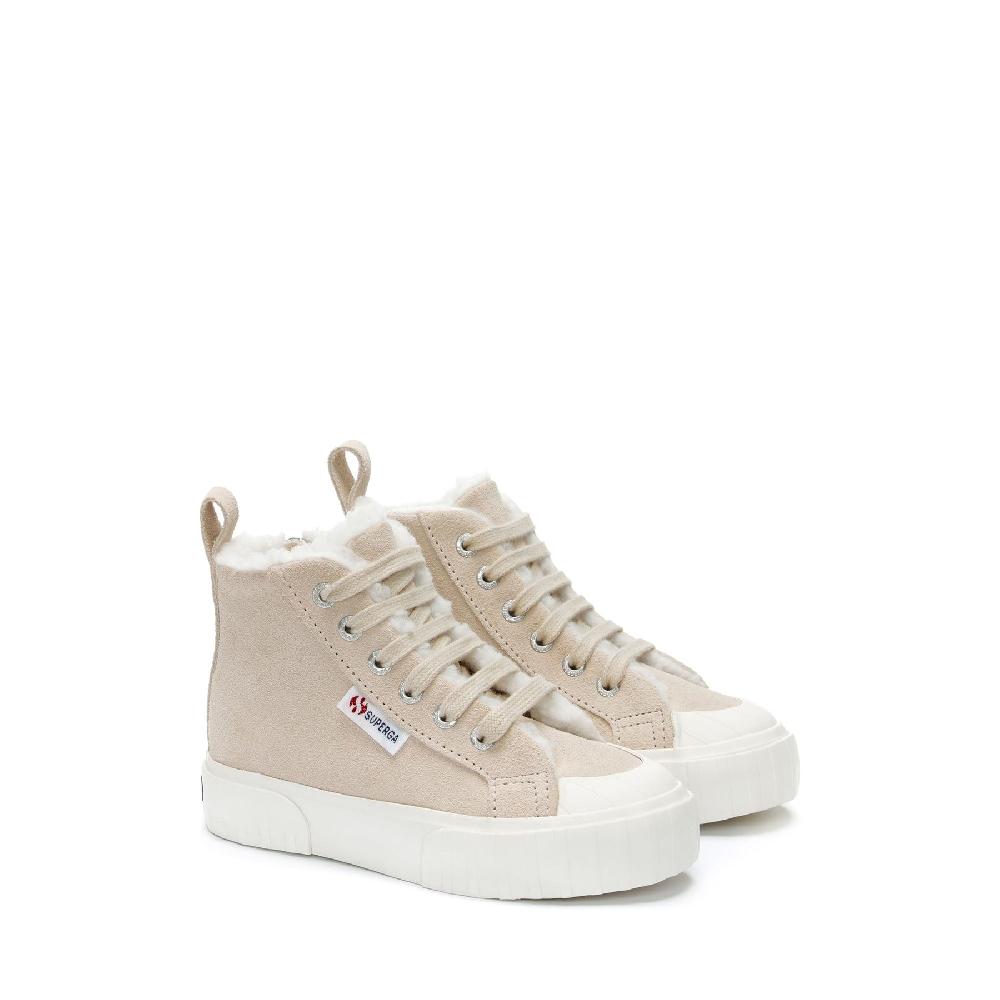 Superga 2696 KIDS STRIPE SUEDEPINK ALMOND-FAVORIO Outlet