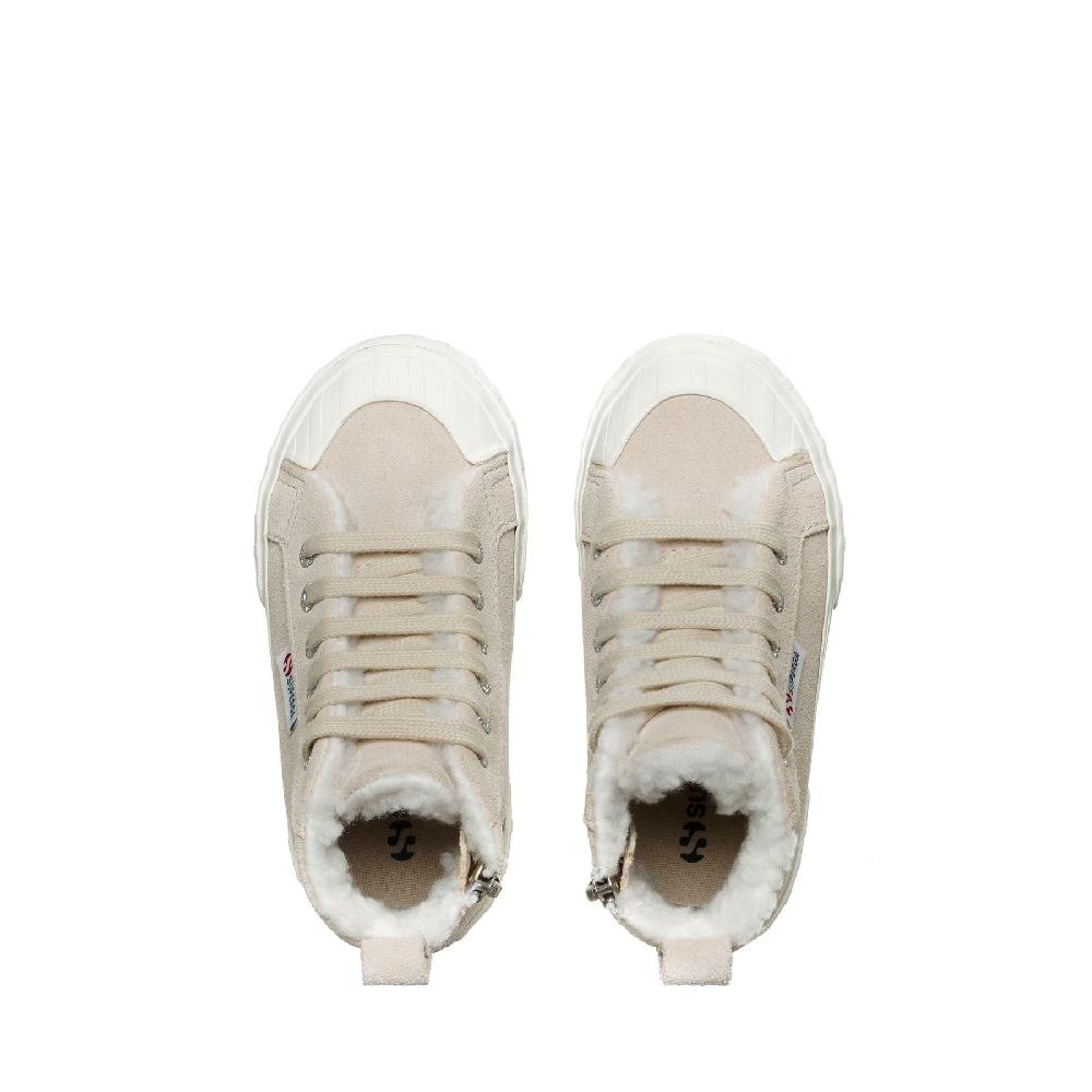 Superga 2696 KIDS STRIPE SUEDEPINK ALMOND-FAVORIO Outlet