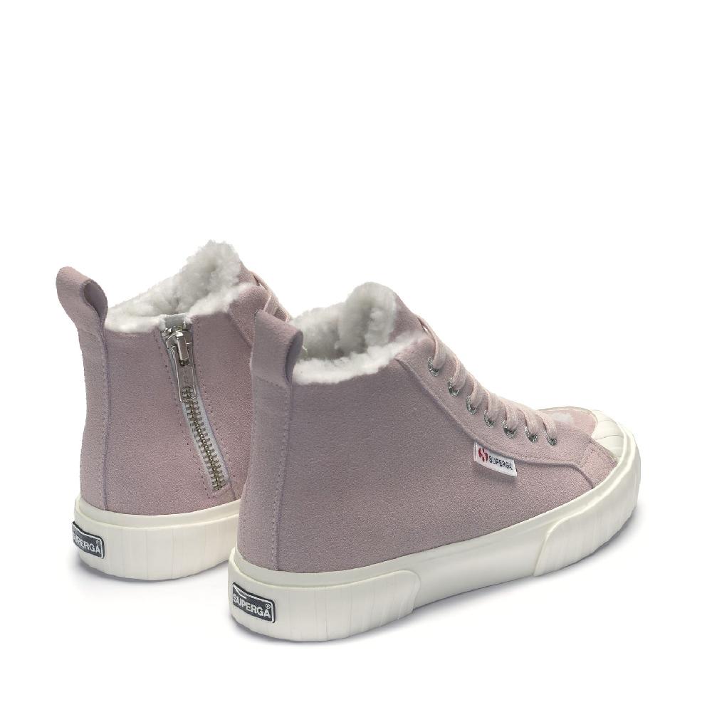 Superga 2696 KIDS STRIPE SUEDEVIOLET HUSHED-FAVORIO In Vendita