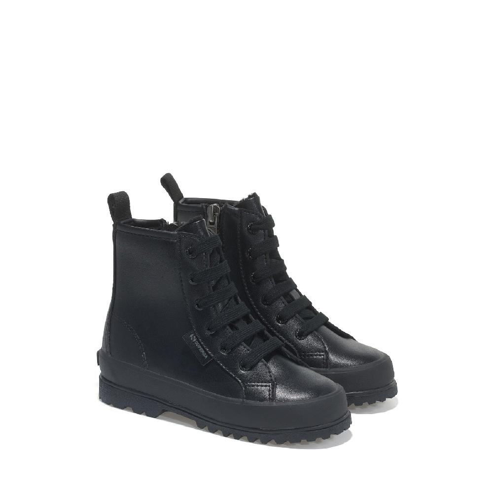 Superga 2643 KIDS ALPINA VEGAN MATERIALTOTAL BLACK Offerte