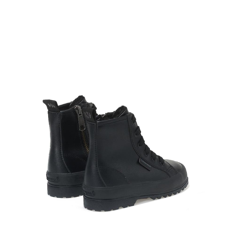 Superga 2643 KIDS ALPINA VEGAN MATERIALTOTAL BLACK Offerte