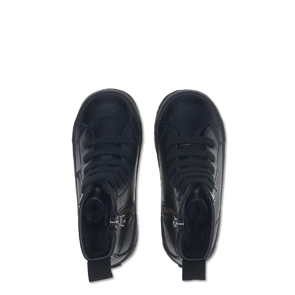 Superga 2643 KIDS ALPINA VEGAN MATERIALTOTAL BLACK Offerte
