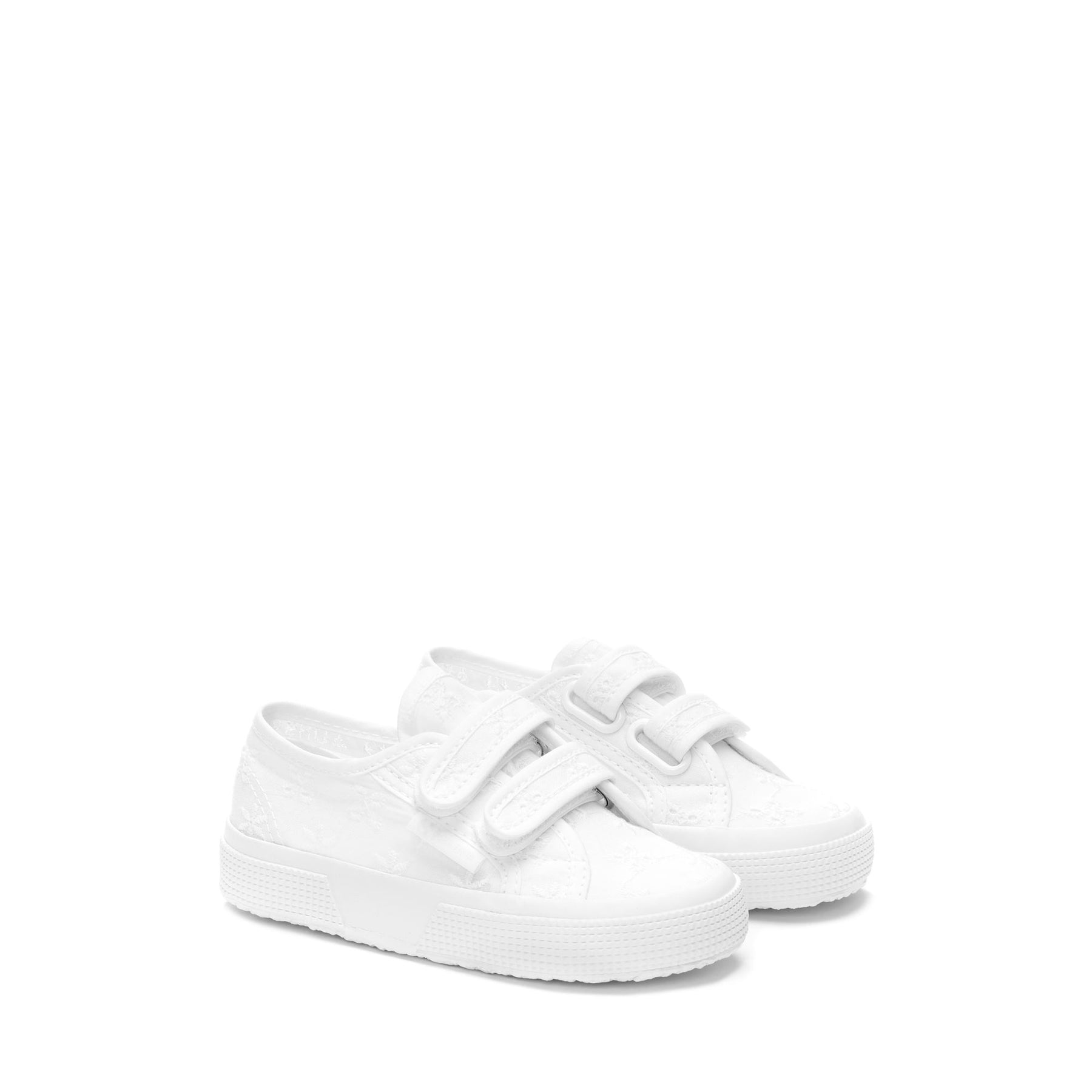 Superga 2750 KIDS STRAPS FLOWER SANGALLOTOTAL WHITE Affare Del Giorno