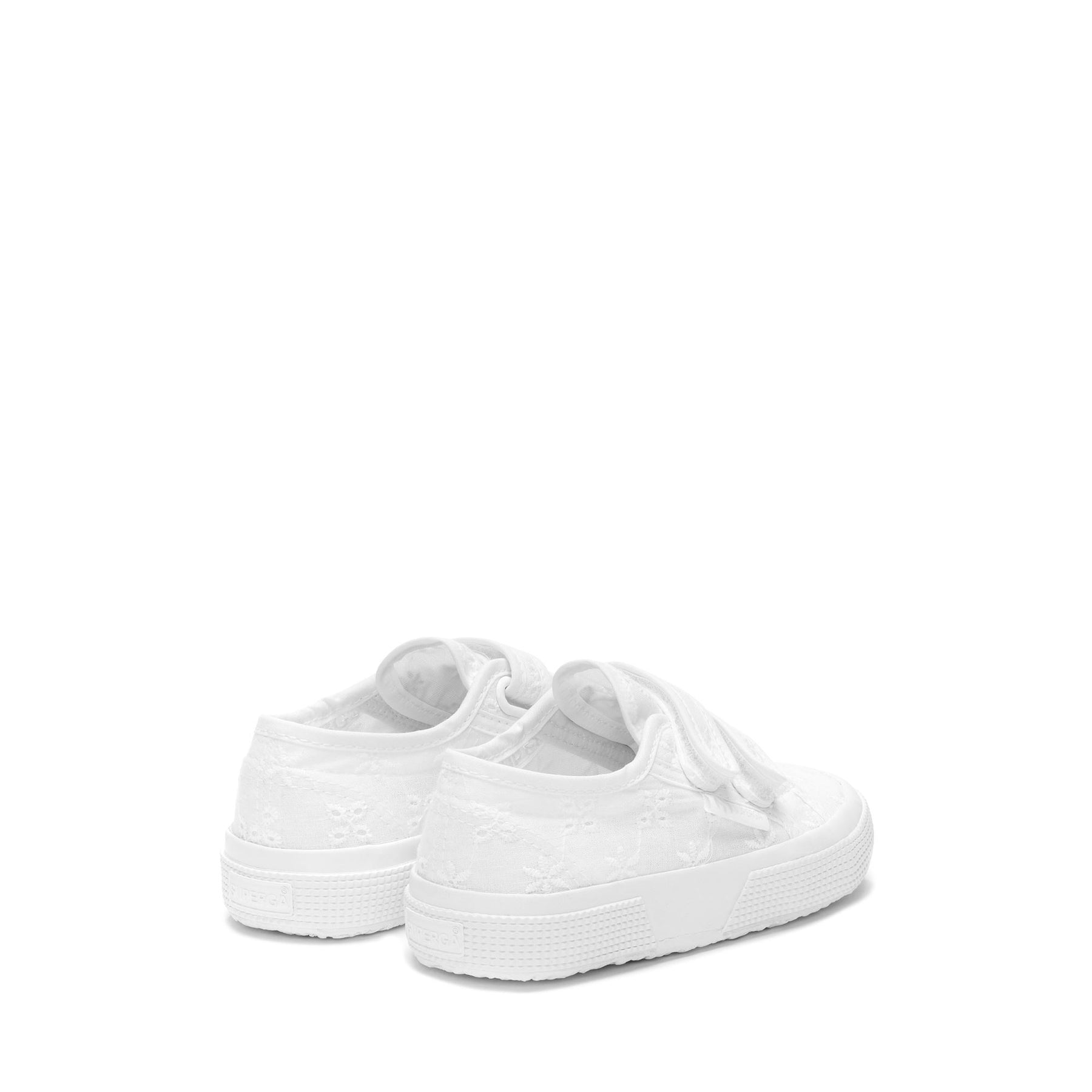 Superga 2750 KIDS STRAPS FLOWER SANGALLOTOTAL WHITE Affare Del Giorno