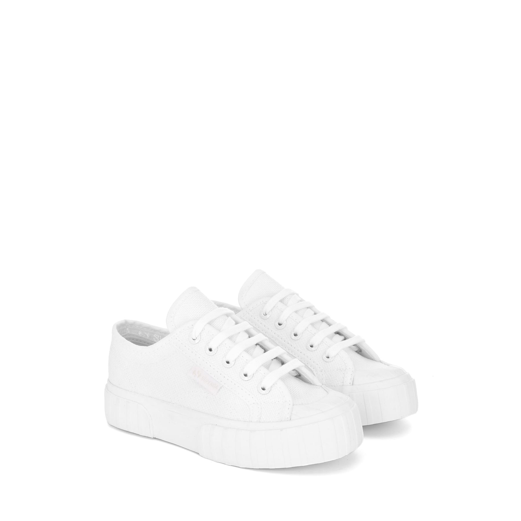 Superga 2630 KIDS STRIPETOTAL WHITE Saldi