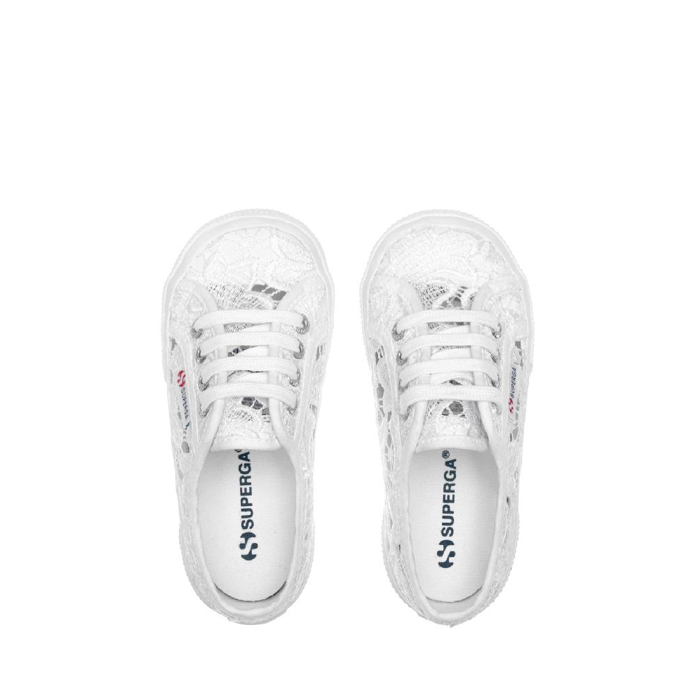 Superga 2750 KIDS MACRAMEWHITE Vendita Calda