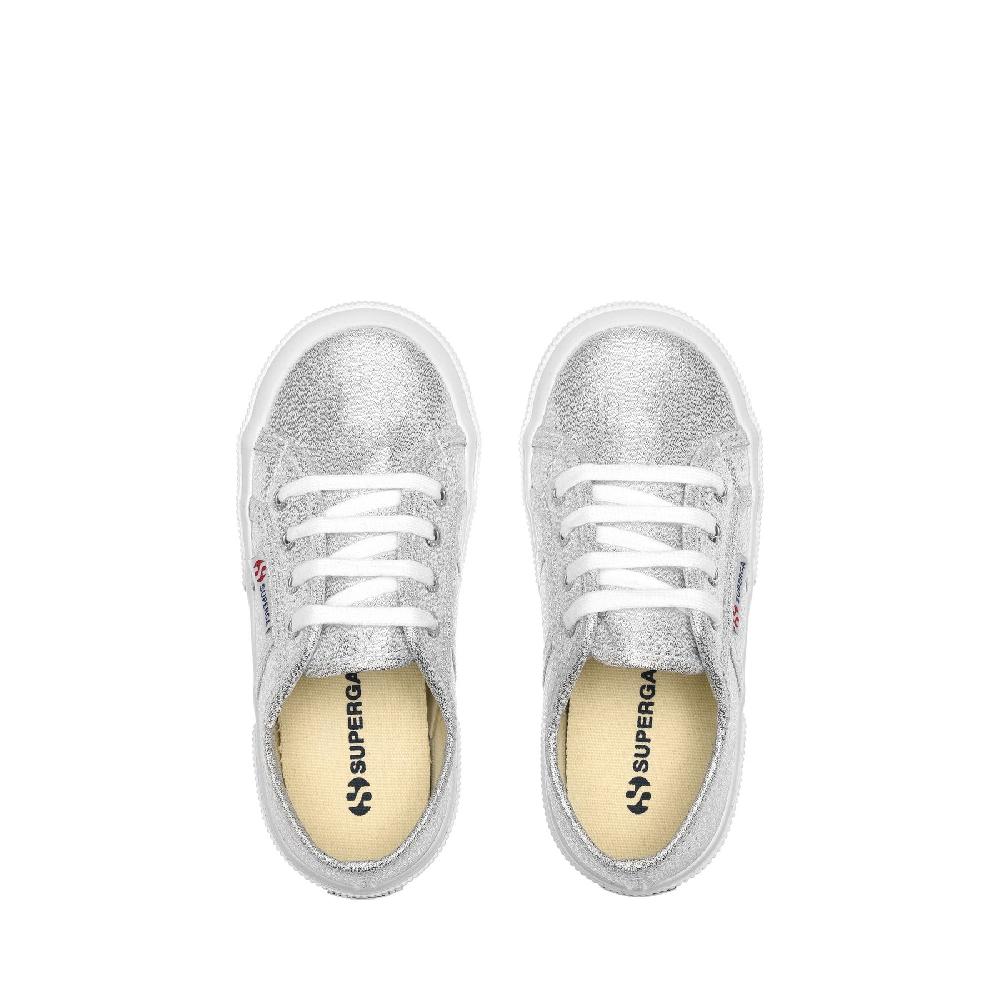 Superga 2750-LAMEJGREY SILVER Qualità