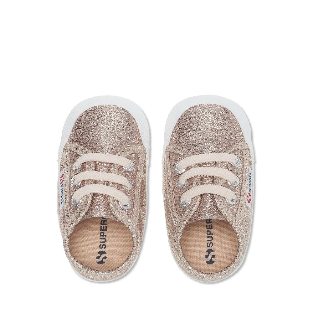 Superga 4006 BABY LAMEROSE PLATINUM Soddisfazione Garantita