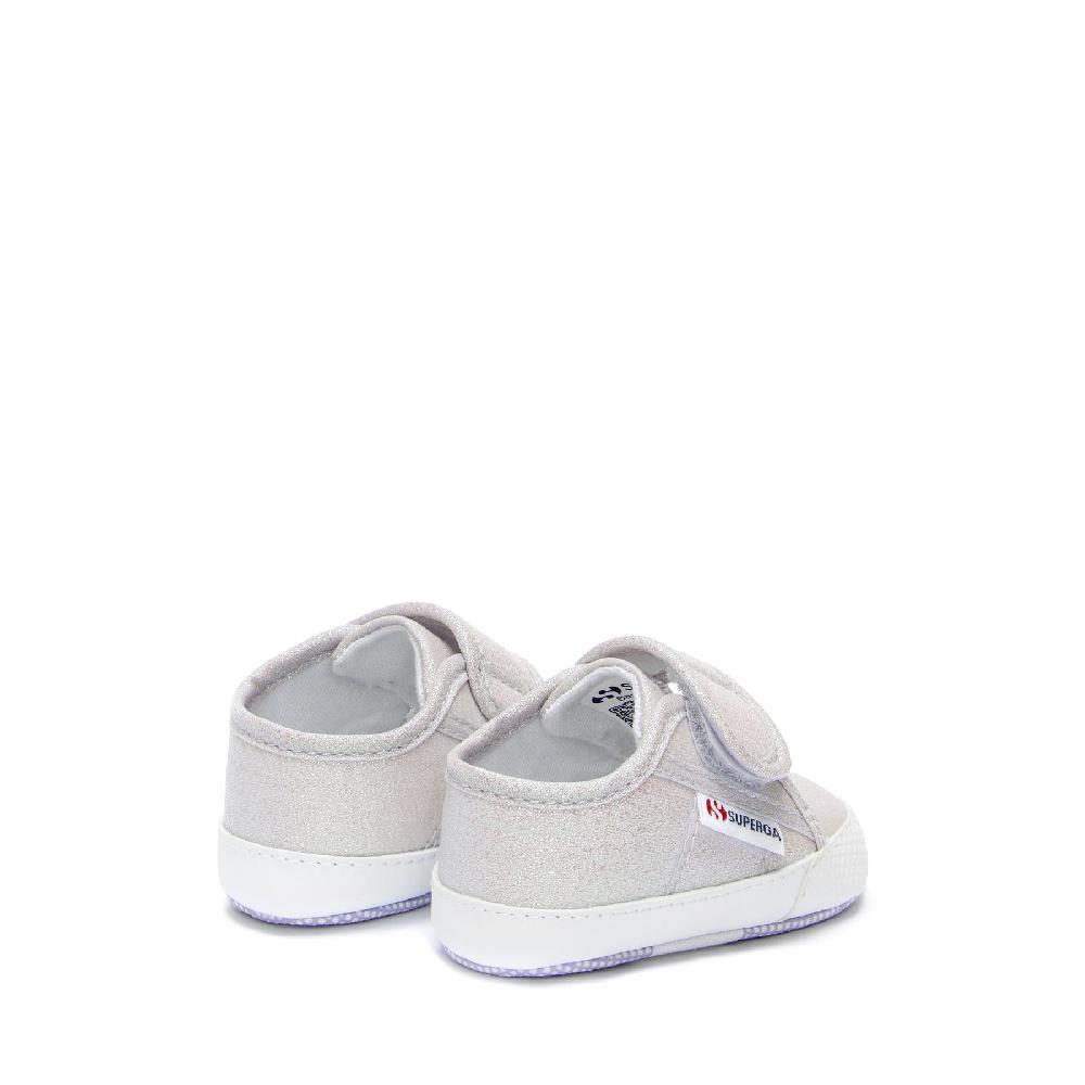 Superga 4006 BABY STRAP LAMEPASTEL LILLA IRIDESCENT Qualità Garantita