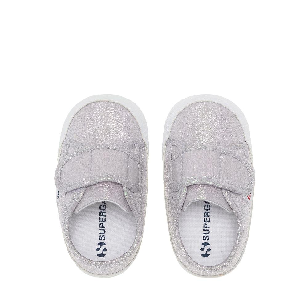 Superga 4006 BABY STRAP LAMEPASTEL LILLA IRIDESCENT Qualità Garantita