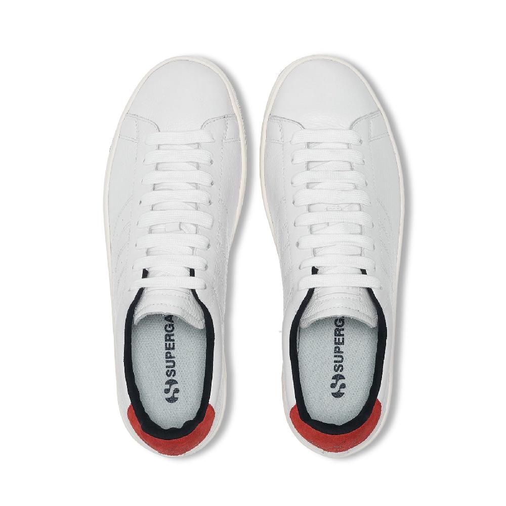 Superga 4833 LENDL MATCHWHITE-NAVY-RED Vendite Flash