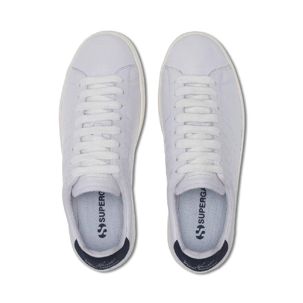 Superga 4833 LENDL MATCHWHITE-WHITE AVORIO-NAVY In Saldo