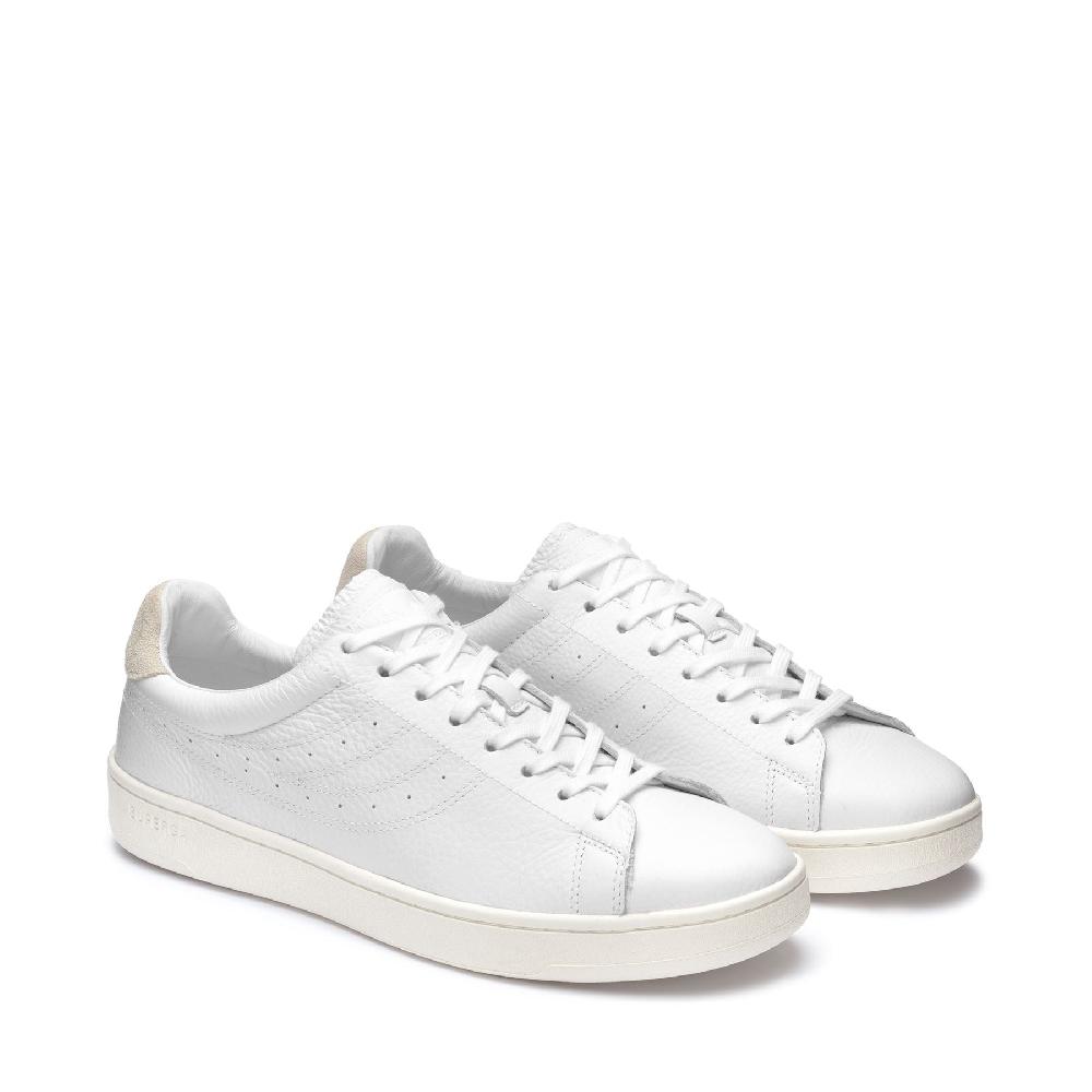 Superga 4833 LENDL MATCHWHITE-WHITE AVORIO Nuova