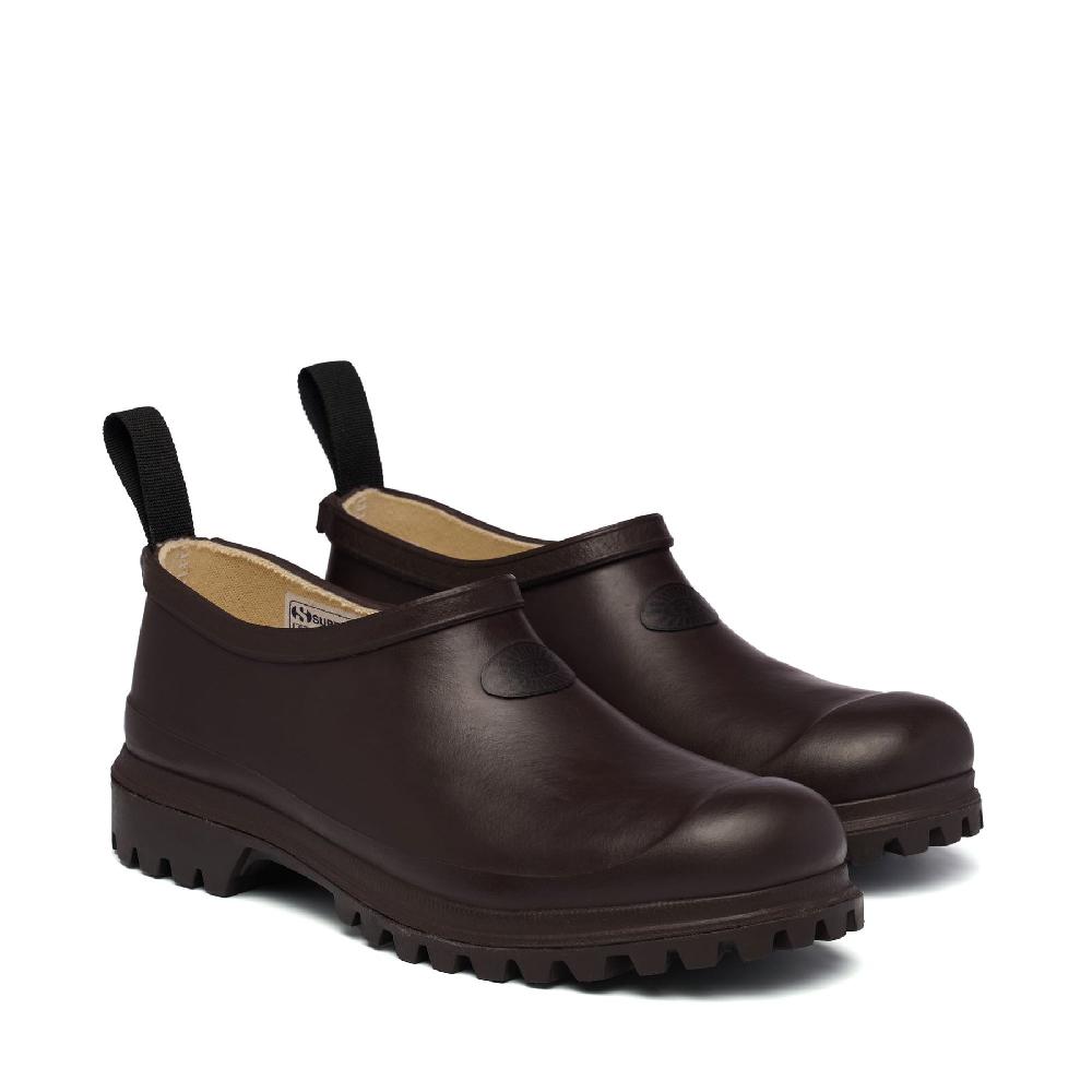 Superga 809 RUBBER MULEBROWN DARK Consegna Veloce