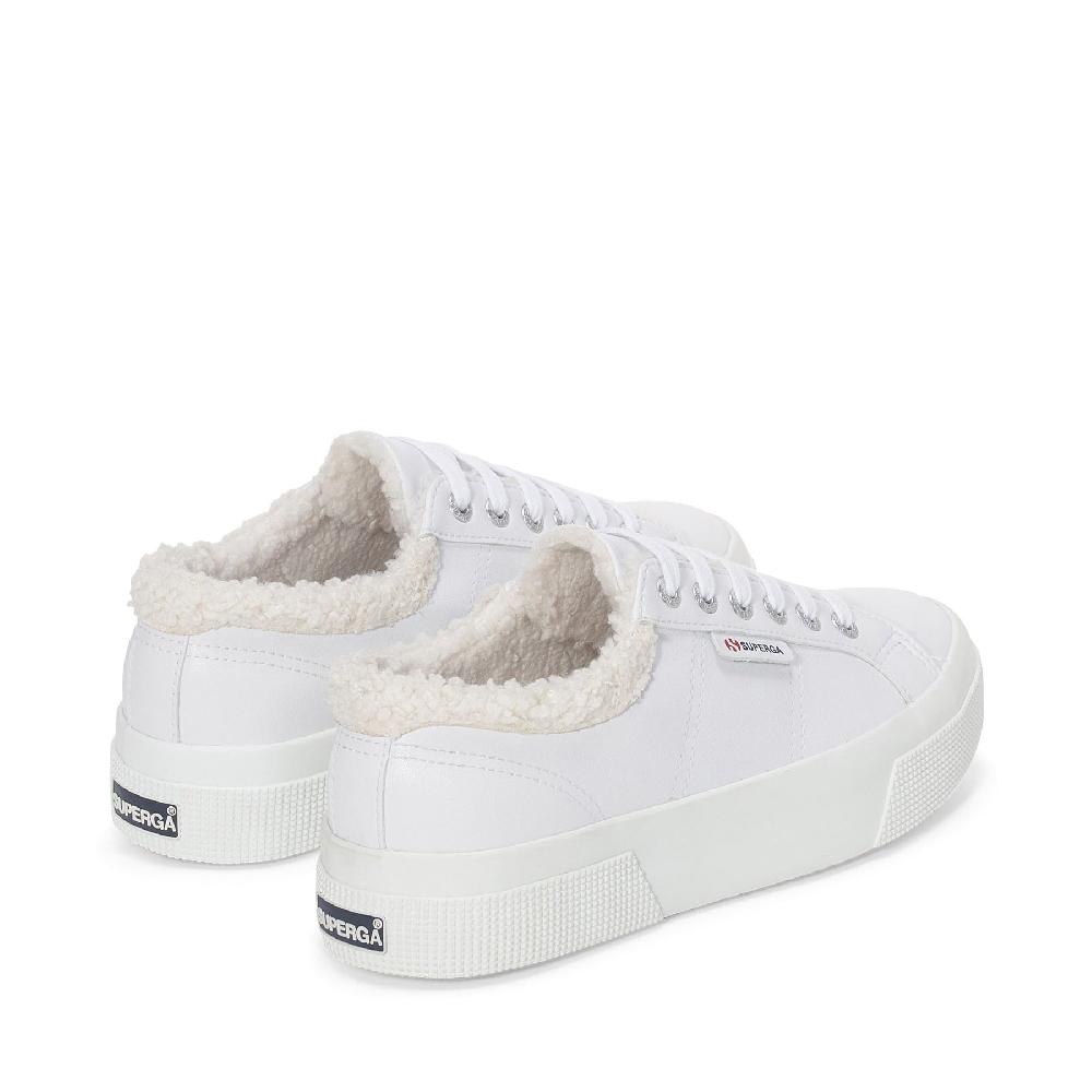Superga 2740 PLATFORM VEGAN MATERIALWHITE ICE Qualità