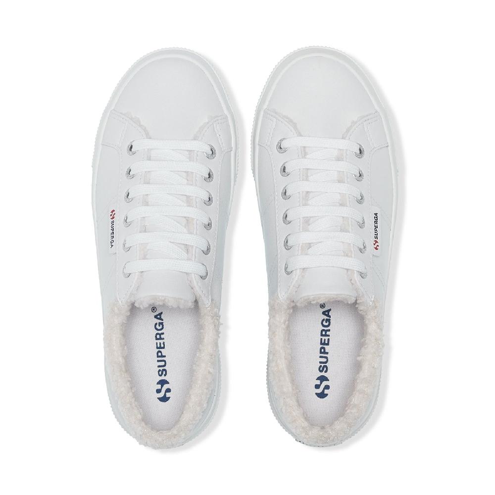 Superga 2740 PLATFORM VEGAN MATERIALWHITE ICE Qualità