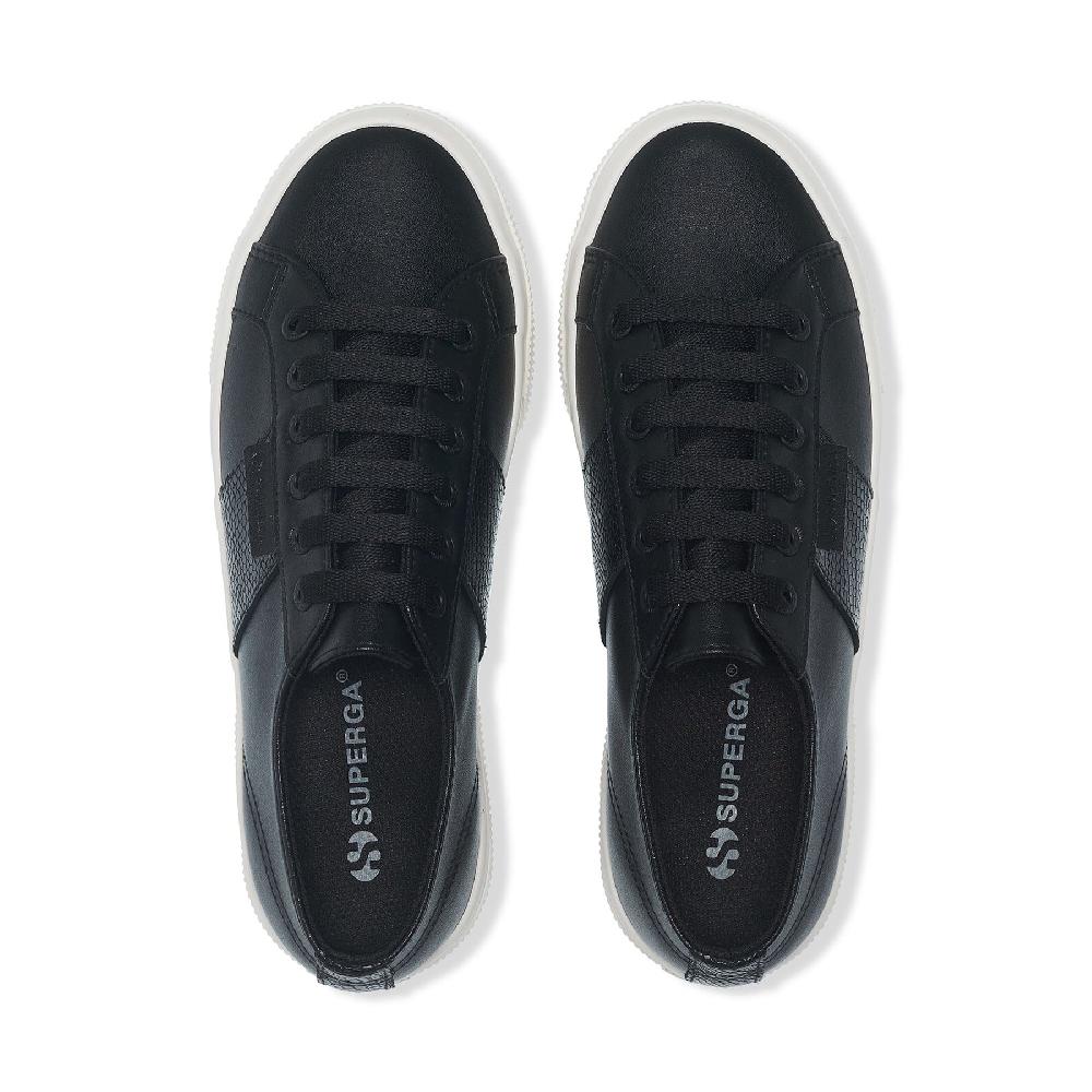 Superga 2740 PLATFORM SNAKEBLACK-FAVORIO Spedizione Gratuita